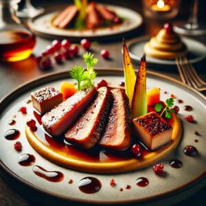 Duck Breast With Foie Gras