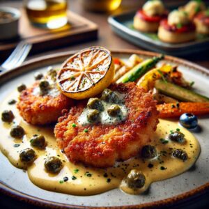 Veal Piccata Milanese