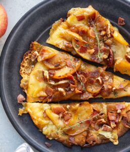 Brie and Caramelized Apple Toast